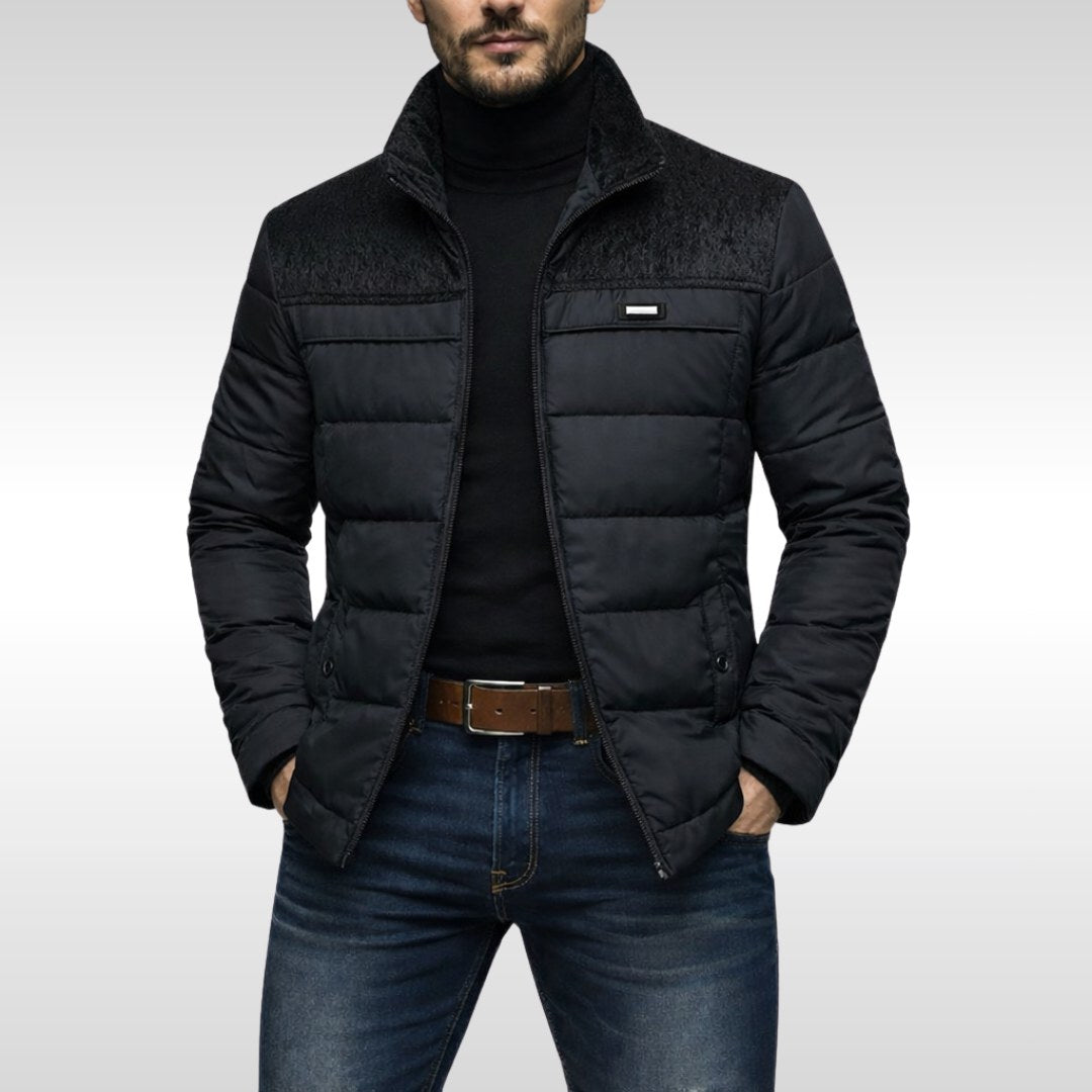 Technische, wasserdichte isolierte Herrenjacke für Herbst und Winter