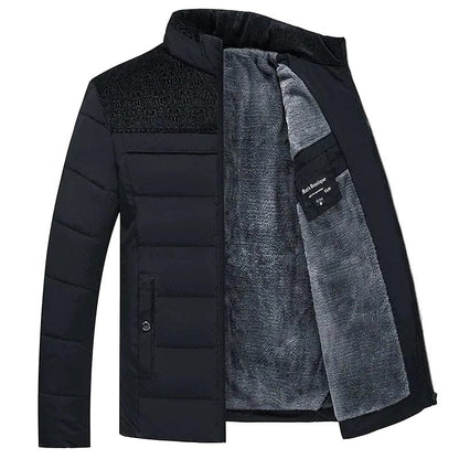 Technische, wasserdichte isolierte Herrenjacke für Herbst und Winter
