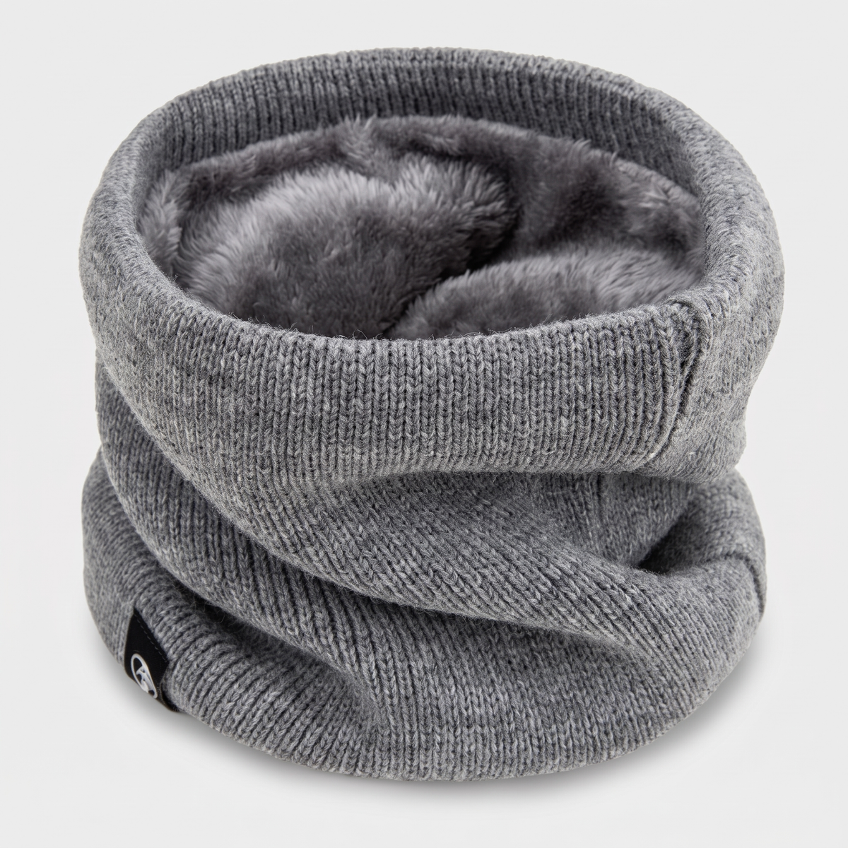 Cache-cou polaire tricoté doublé thermique hiver