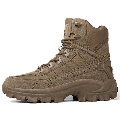 Bottes homme imperméables anti-perforation daim respirant