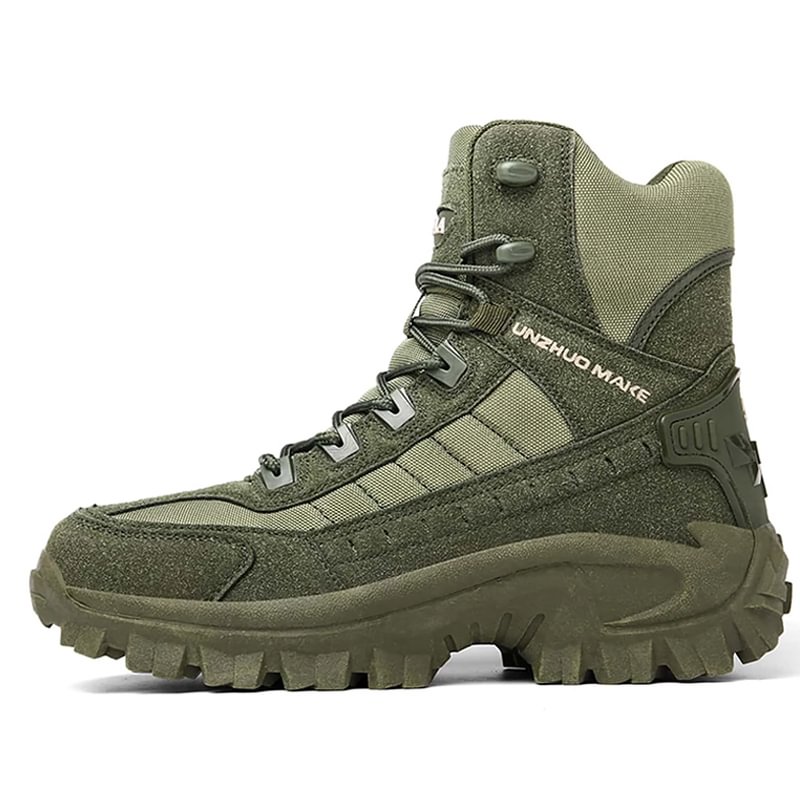 Bottes homme imperméables anti-perforation daim respirant
