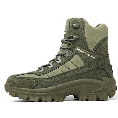 Bottes homme imperméables anti-perforation daim respirant