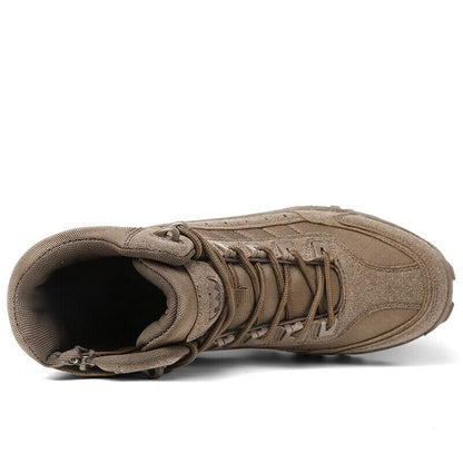 Bottes homme imperméables anti-perforation daim respirant