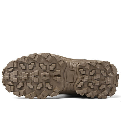 Bottes homme imperméables anti-perforation daim respirant