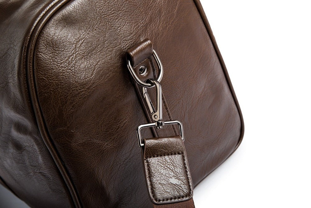 Sac de voyage cuir PU grande capacité cabine léger