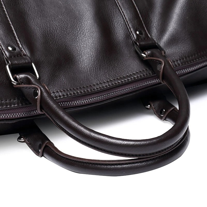 Sac de voyage cuir PU grande capacité cabine léger
