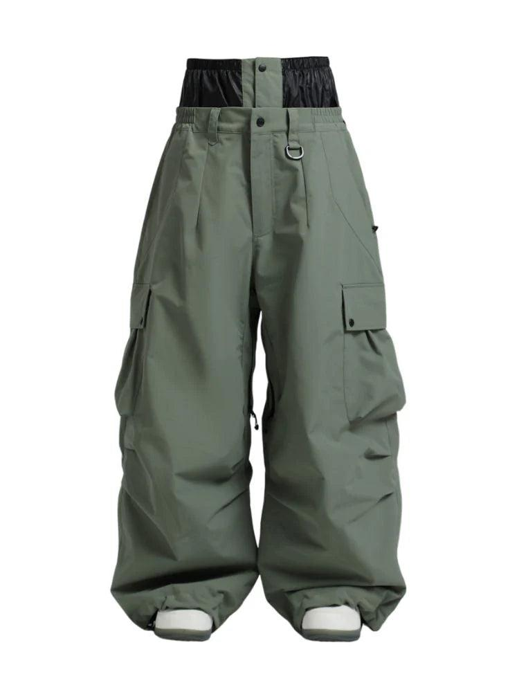 Pantalon snowboard unisexe coupe large décontractée
