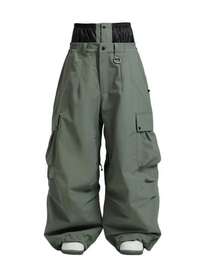 Pantalon snowboard unisexe coupe large décontractée