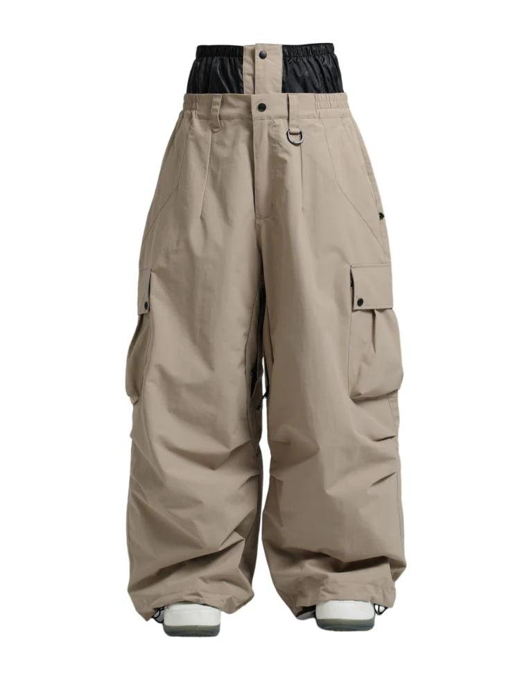 Pantalon snowboard unisexe coupe large décontractée