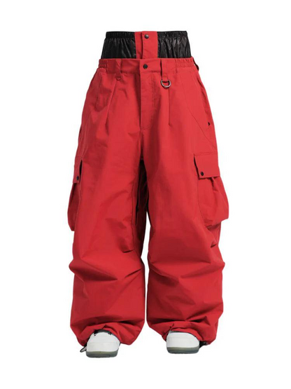 Pantalon snowboard unisexe coupe large décontractée