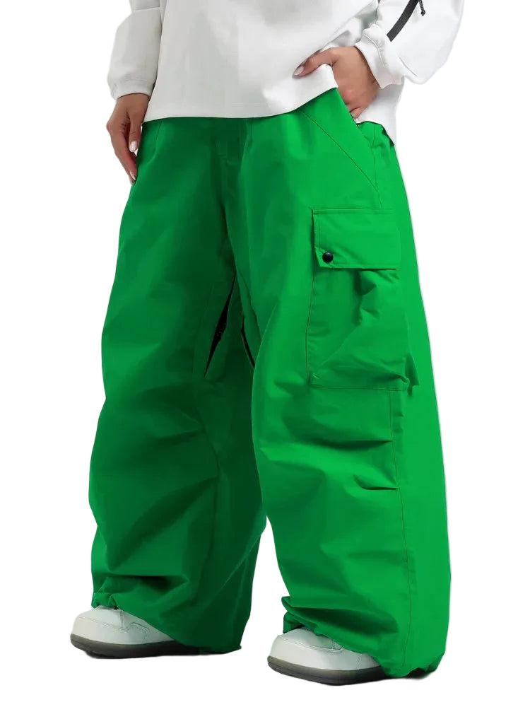 Pantalon snowboard unisexe coupe large décontractée