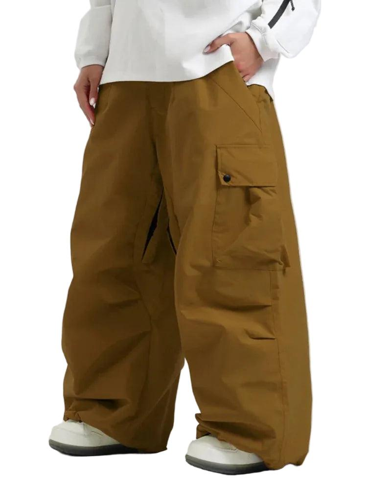 Pantalon snowboard unisexe coupe large décontractée