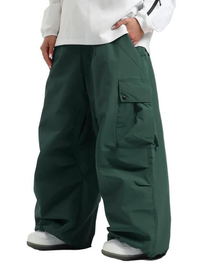 Pantalon snowboard unisexe coupe large décontractée