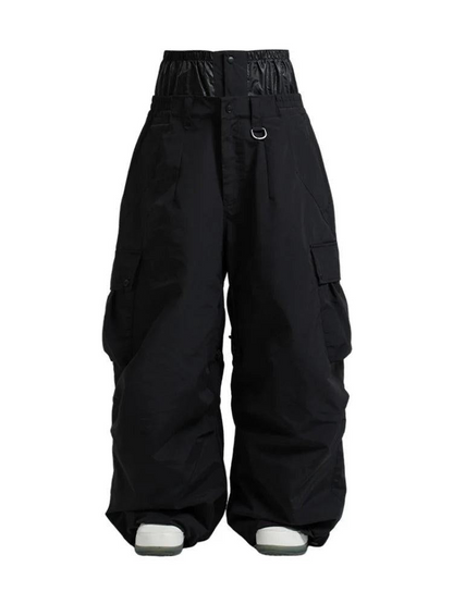 Pantalon snowboard unisexe coupe large décontractée
