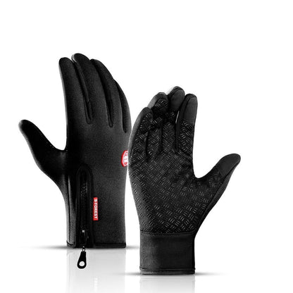 Gants hiver thermiques tactiles étanches cyclisme