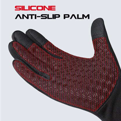 Gants hiver thermiques tactiles étanches cyclisme