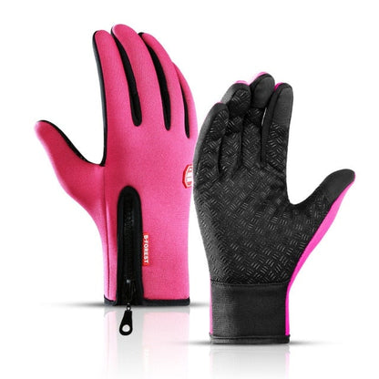 Gants hiver thermiques tactiles étanches cyclisme