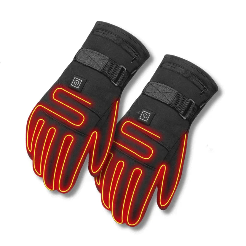 Wasserdichte elektrische Handschuhe mit Heizfunktion für Damen und Herren
