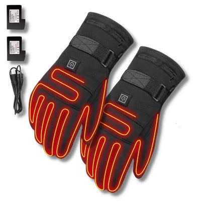 Wasserdichte elektrische Handschuhe mit Heizfunktion für Damen und Herren