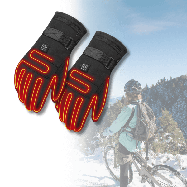 Wasserdichte elektrische Handschuhe mit Heizfunktion für Damen und Herren